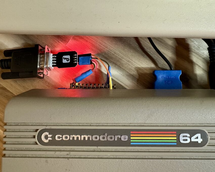 Commodore 64 User Port Serial